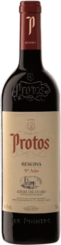 34,95 € | Красное вино Protos 5º Año Резерва D.O. Ribera del Duero Кастилия-Леон Испания Tempranillo — Темпранильо 75 cl