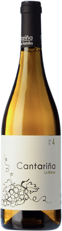 Бесплатная доставка | Белое вино Cantariña La Blanca D.O. Bierzo Кастилия-Леон Испания Godello, Palomino Fino, Doña Blanca 75 cl