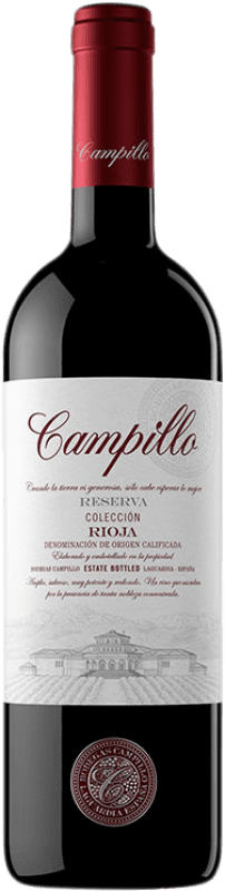 19,95 € | Vin rouge Campillo Colección Réserve D.O.Ca. Rioja La Rioja Espagne Tempranillo 75 cl