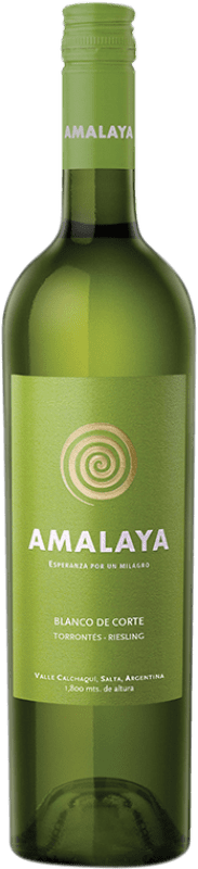 Kostenloser Versand | Weißwein Amalaya Blanco de Corte Argentinien Torrontés, Riesling 75 cl