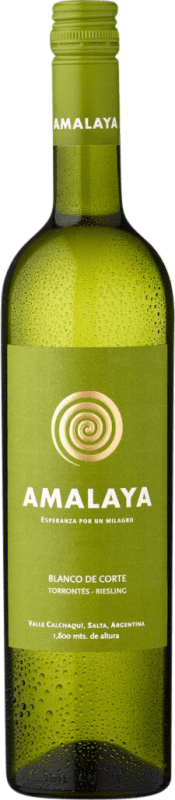 9,95 € | Белое вино Amalaya Blanco de Corte Аргентина Torrontés, Riesling 75 cl