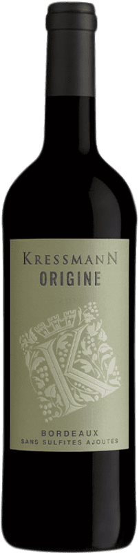 9,95 € | Красное вино Kressmann Origine A.O.C. Bordeaux Бордо Франция Merlot — Мерло 75 cl