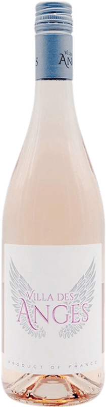 免费送货 | 玫瑰酒 Jeff Carrel Villa des Anges Rosé I.G.P. Vin de Pays de l'Hérault 朗格多克 - 鲁西荣 法国 Cinsault 75 cl