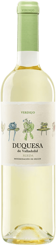 Envoi gratuit | Vin blanc Lan Duquesa de Valladolid D.O. Rueda Castille et Leon Espagne Verdejo 75 cl