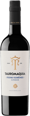 28,95 € | Vinho doce Hermanos Gracia Tauromaquia Superior D.O. Montilla-Moriles Andaluzia Espanha Pedro Ximénez Garrafa Medium 50 cl