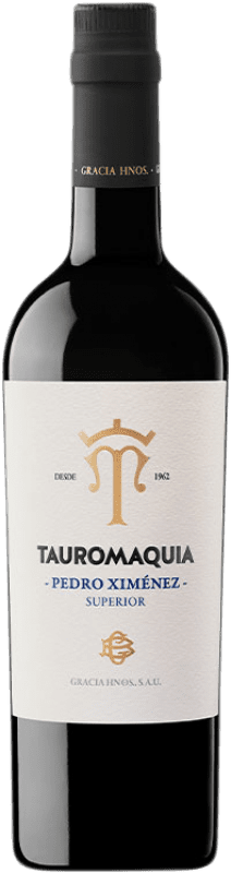 37,95 € Kostenloser Versand | Süßer Wein Hermanos Gracia Tauromaquia Superior D.O. Montilla-Moriles Medium Flasche 50 cl