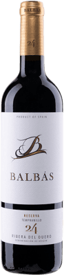 Balbás Tempranillo Ribera del Duero Резерв 75 cl