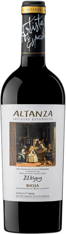 43,95 € | 红酒 Altanza Artistas Españoles Velázquez D.O.Ca. Rioja 拉里奥哈 西班牙 Tempranillo 75 cl