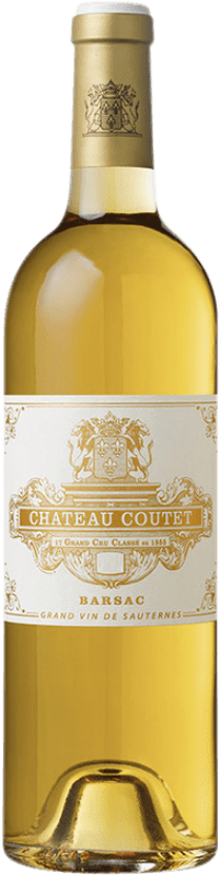 Бесплатная доставка | Белое вино Château Coutet сладкий A.O.C. Sauternes Бордо Франция Sauvignon White, Sémillon, Muscadelle 75 cl