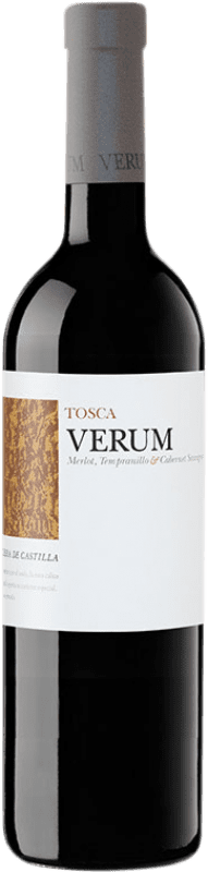 Free Shipping | Red wine Verum Aged I.G.P. Vino de la Tierra de Castilla Castilla la Mancha Spain Tempranillo, Merlot, Cabernet Sauvignon 75 cl