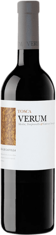 18,95 € Kostenloser Versand | Rotwein Verum Alterung I.G.P. Vino de la Tierra de Castilla Ökologisch