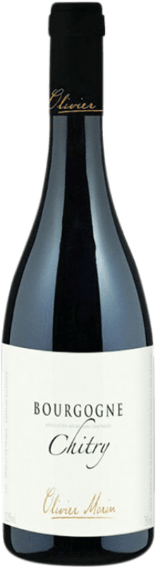 Бесплатная доставка | Красное вино Olivier Morin Chitry Rouge Constance A.O.C. Bourgogne Бургундия Франция Pinot Black 75 cl