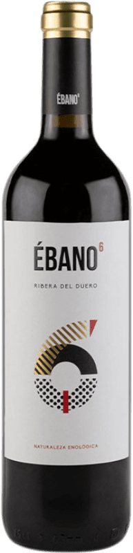 8,95 € | Красное вино Ébano 6 D.O. Ribera del Duero Кастилия-Леон Испания Tempranillo 75 cl