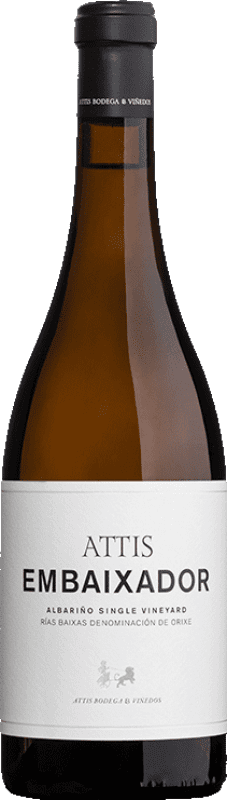 39,95 € | Белое вино Attis Embaixador D.O. Rías Baixas Галисия Испания Albariño — Альбариньо 75 cl