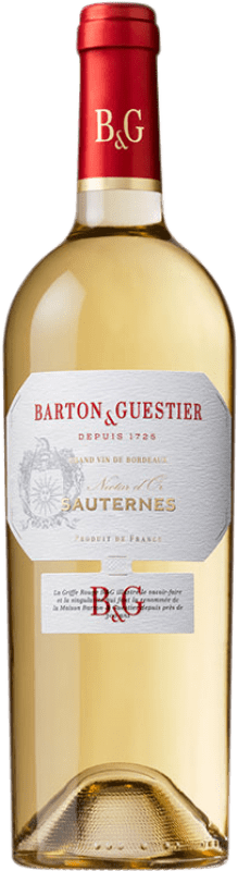 Free Shipping | White wine Barton & Guestier B&G Passeport Sweet A.O.C. Sauternes Bordeaux France Sauvignon White, Sémillon 75 cl