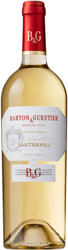 22,95 € Envío gratis | Vino blanco Barton & Guestier B&G Passeport Dulce A.O.C. Sauternes