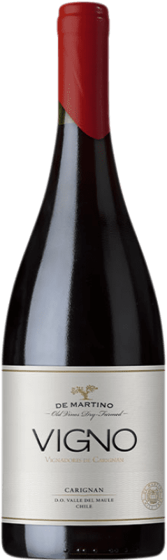 49,95 € | Красное вино De Martino Old Vines Vigno I.G. Valle del Maule Долина Мауле Чили Carignan, Malbec, Cinsault 75 cl