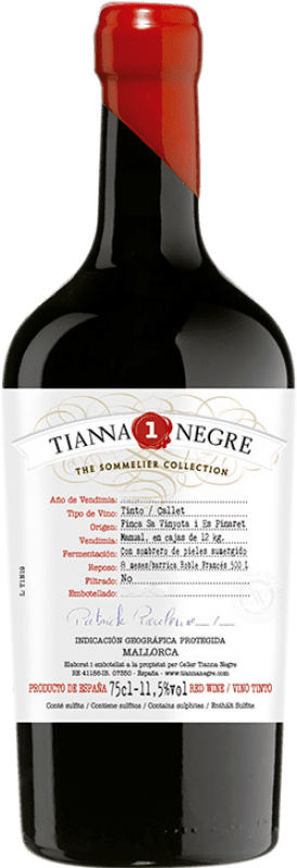 54,95 € Kostenloser Versand | Rotwein Tianna Negre The Sommelier Nº 1 I.G.P. Vi de la Terra de Mallorca
