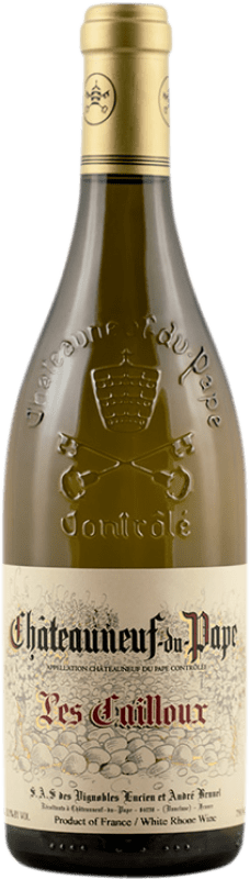 Envoi gratuit | Vin blanc Domaine Les Cailloux Blanc A.O.C. Châteauneuf-du-Pape Provence France Grenache Blanc, Roussanne 75 cl