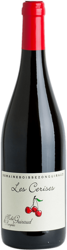 Free Shipping | Red wine Jeff Carrel Michel & Pompilia Guiraud Les Cerises Saint-Chinian Occitania France Syrah, Grenache, Carignan, Cinsault 75 cl