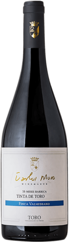 48,95 € | Vino Rosso Carlos Moro Finca Valmediano Crianza — Invecchiato in Botte D.O. Toro Castilla y León Spagna Tinta de Toro 75 cl