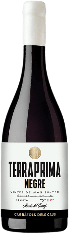 Free Shipping | Red wine Can Ràfols Terraprima Tinto Aged D.O. Penedès Catalonia Spain Merlot, Grenache, Cabernet Sauvignon, Cabernet Franc Organic 75 cl