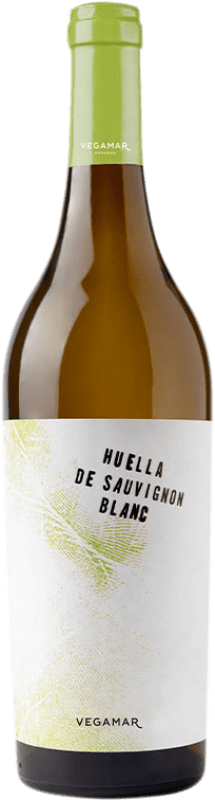 Envoi gratuit | Vin blanc Vegamar Huella Selección D.O. Valencia Communauté valencienne Espagne Sauvignon Blanc 75 cl