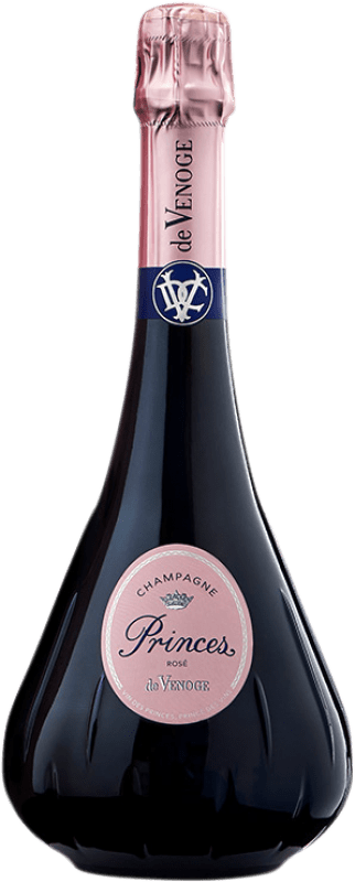 送料無料 | ロゼスパークリングワイン De Venoge Princes Rosé A.O.C. Champagne シャンパン フランス Pinot Black 75 cl