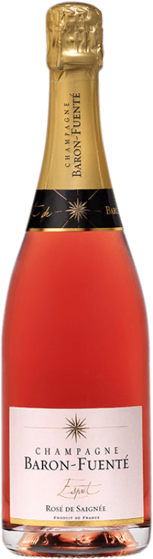 免费送货 | 玫瑰气泡酒 Baron-Fuenté Esprit Rosé de Saignée A.O.C. Champagne 香槟酒 法国 Pinot Black, Pinot Meunier 75 cl