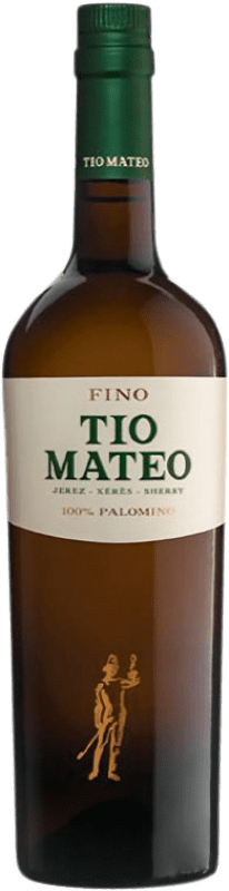 11,95 € | Fortified wine Valdespino Fino Tío Mateo D.O. Jerez-Xérès-Sherry Andalusia Spain Palomino Fino 75 cl