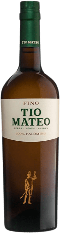 Envío gratis | Vino Generoso Fortificado Valdespino Tío Mateo D.O. Jerez-Xérès-Sherry Andalucía España Palomino Fino 75 cl