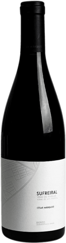 Бесплатная доставка | Красное вино César Márquez Sufreiral D.O. Bierzo Кастилия-Леон Испания Tempranillo — Темпранильо, Mencía — Менсия 75 cl