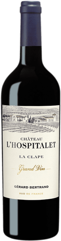 免费送货 | 红酒 Gérard Bertrand Château L'Hospitalet Grand Vin A.O.P. La Clape 朗格多克 法国 Syrah, Grenache, Mourvèdre 75 cl