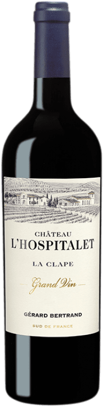 64,95 € Kostenloser Versand | Rotwein Gérard Bertrand Château L'Hospitalet Grand Vin A.O.P. La Clape