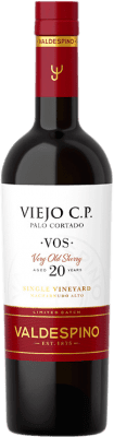 Free Shipping | Fortified wine Valdespino CP Palo Cortado Viejo VOS D.O. Jerez-Xérès-Sherry Andalusia Spain Palomino Fino Medium Bottle 50 cl