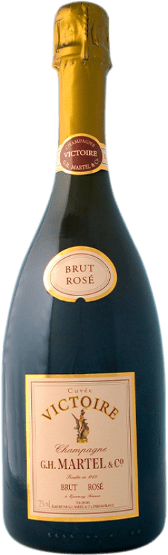 送料無料 | ロゼスパークリングワイン G.H. Martel Cuvée Victoire Rosé Brut A.O.C. Champagne シャンパン フランス Pinot Black, Chardonnay マグナムボトル 1,5 L