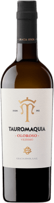 27,95 € | Vinho fortificado Hermanos Gracia Tauromaquia Oloroso D.O. Montilla-Moriles Andaluzia Espanha Pedro Ximénez Garrafa Medium 50 cl