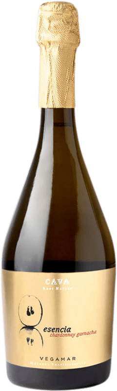 Envio grátis | Espumante branco Vegamar Esencia D.O. Cava Castela e Leão Espanha Grenache, Chardonnay 75 cl