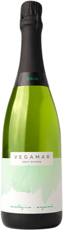 14,95 € | Weißer Sekt Vegamar Ecológico Brut Natur D.O. Cava Katalonien Spanien Macabeo, Chardonnay Ökologisch 75 cl