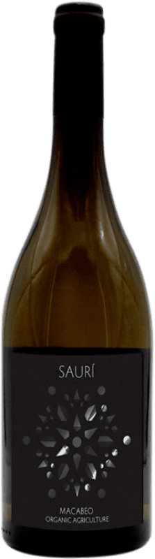 22,95 € Envio grátis | Vinho branco Melis Sauri Ecológico D.O. Tarragona Biológico