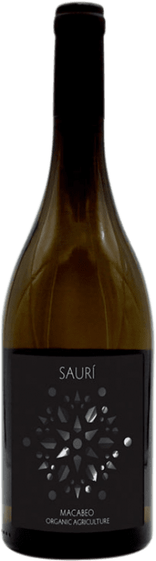 Envio grátis | Vinho branco Melis Sauri Ecológico D.O. Tarragona Catalunha Espanha Macabeo 75 cl