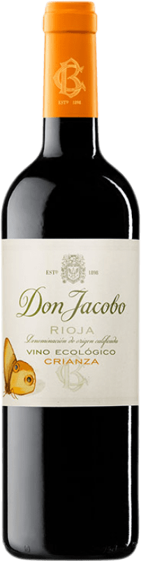 Kostenloser Versand | Rotwein Corral Cuadrado Don Jacobo Ecológico Alterung D.O.Ca. Rioja La Rioja Spanien Tempranillo 75 cl