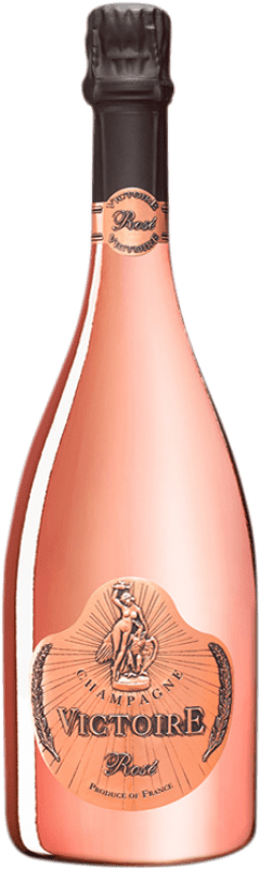 Envio grátis | Espumante rosé G.H. Martel Victoire Gold Rosé A.O.C. Coteaux Champenoise Champagne França Pinot Preto, Chardonnay, Pinot Meunier 75 cl