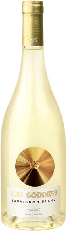 Envío gratis | Vino blanco Fantinel Sun Goddess D.O.C. Friuli Friuli-Venezia Giulia Italia Sauvignon Blanca 75 cl