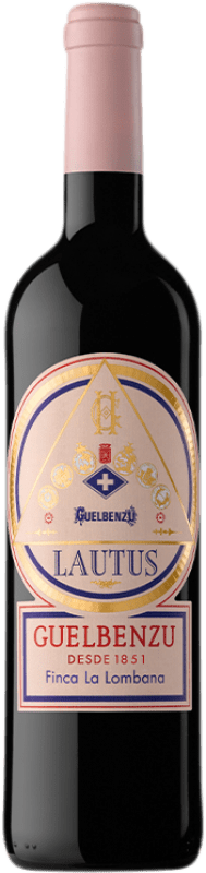 38,95 € | Красное вино Guelbenzu Lautus I.G.P. Vino de la Tierra Ribera del Queiles Арагон Испания Tempranillo — Темпранильо, Merlot — Мерло, Cabernet Sauvignon — Каберне Совиньон, Graciano — Грасиано 75 cl