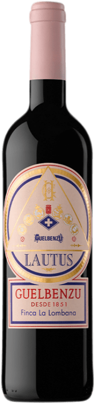 36,95 € | Vino tinto Guelbenzu Lautus I.G.P. Vino de la Tierra Ribera del Queiles Aragón España Tempranillo, Merlot, Cabernet Sauvignon, Graciano 75 cl