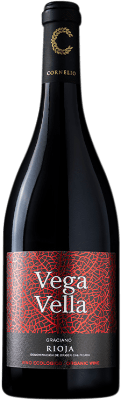 免费送货 | 红酒 Cornelio Dinastía Vega Vella D.O.Ca. Rioja 拉里奥哈 西班牙 Graciano 75 cl