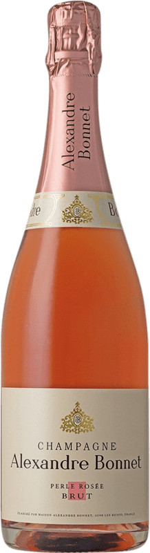 41,95 € | Spumante rosato Alexandre Bonnet Perle Rosée A.O.C. Champagne champagne Francia Pinot Nero 75 cl