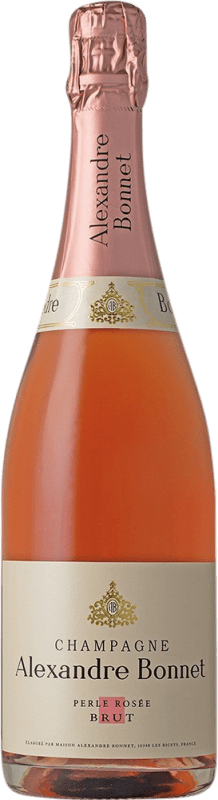 78,95 € Envio grátis | Espumante rosé Alexandre Bonnet Perle Rosée A.O.C. Champagne