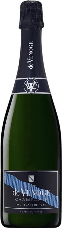 67,95 € Envio grátis | Espumante branco De Venoge Princes Blanc de Noirs A.O.C. Champagne